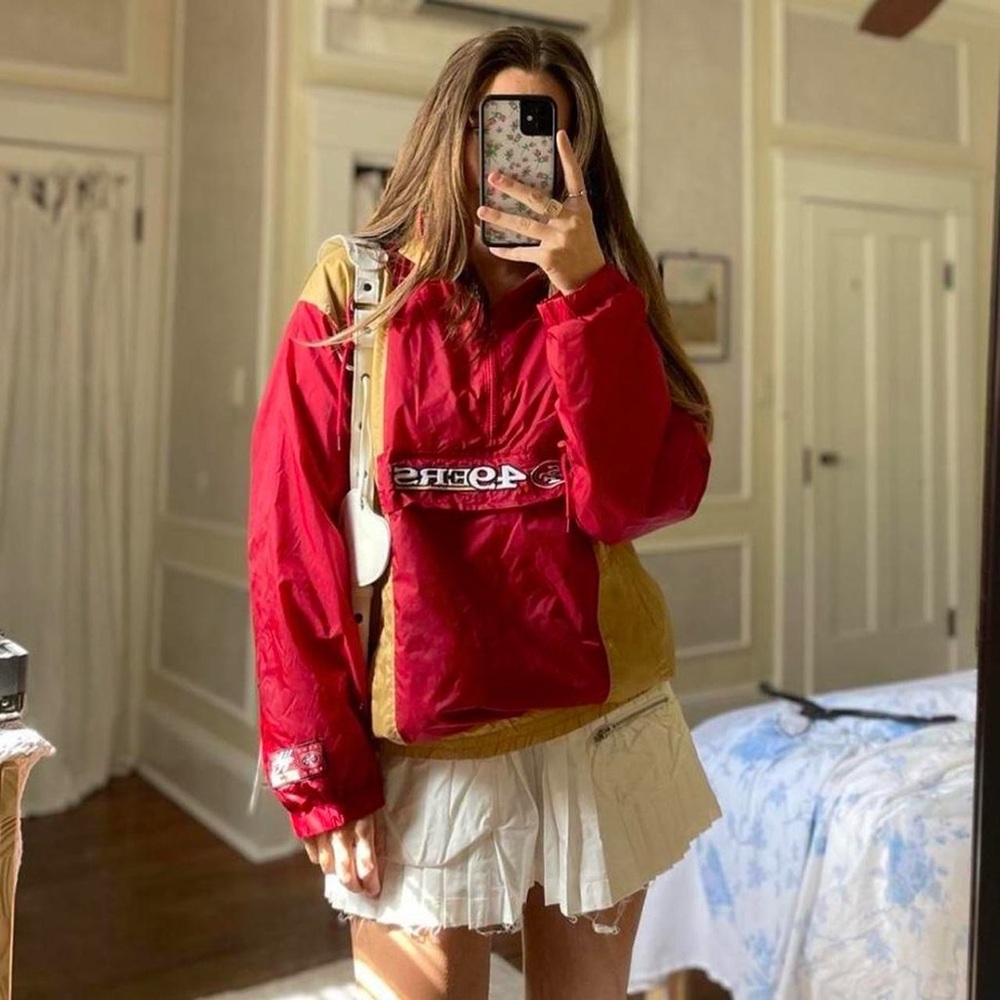 Vintage forty niners San Francisco jacket / windbreaker.